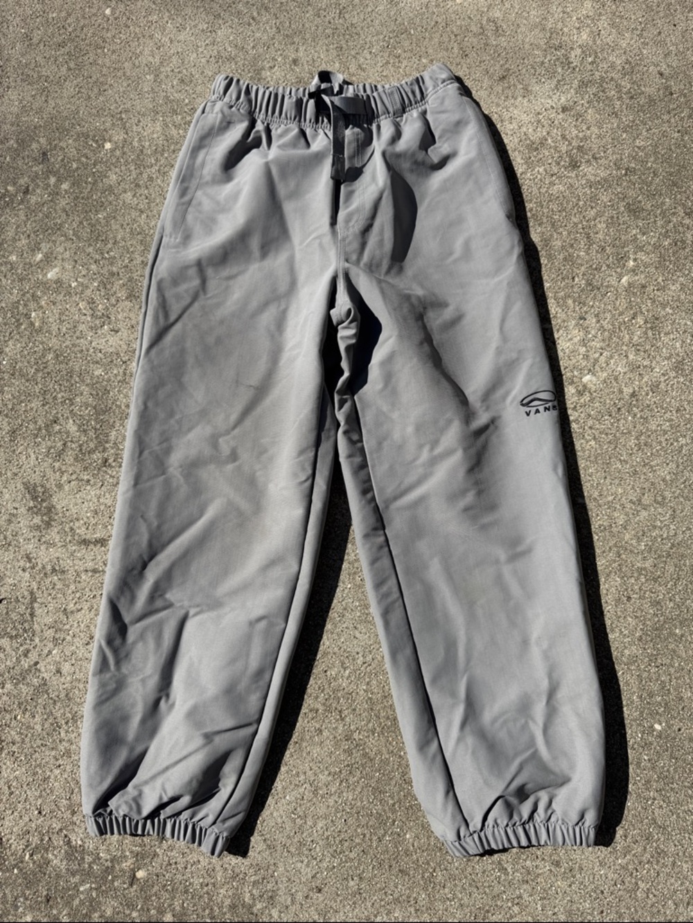 Vans Men Pants Small Gray Kennedi Deck Baggy Skate Snowboard Y2K Cargo Utility